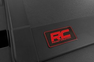 Toyota Tundra Bed Cover - Rough Country - Hard Tri-Fold Flip Up - '22-'24